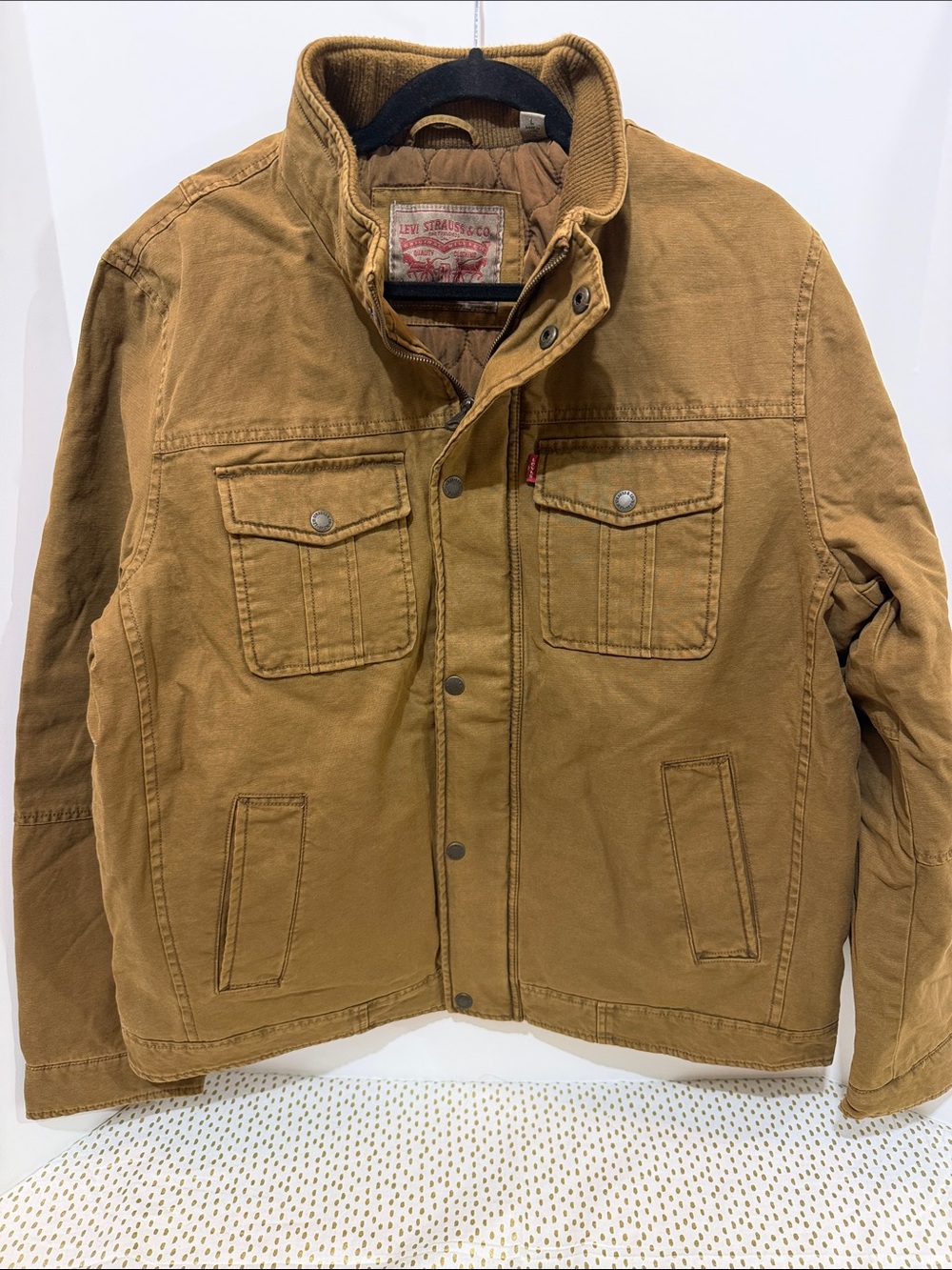 Levi's Tan/Brown Canvas Field Jacket